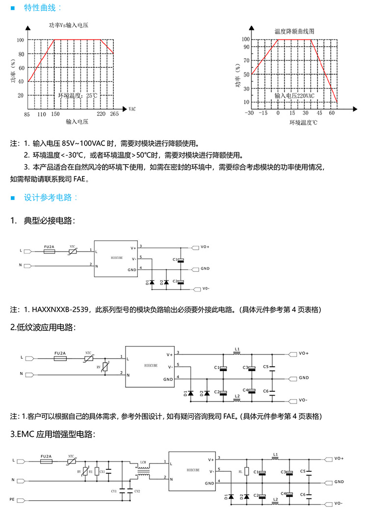 HA15N08B-2539的外圍應用電路和特性曲線